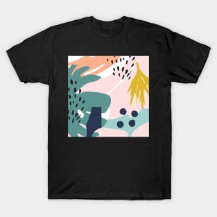 Summer Fun Abstract Pattern T-Shirt